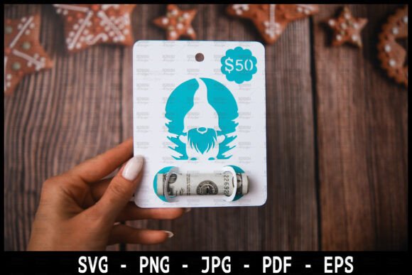 Download Christmas Money Card Holder SVG - Money card holder svg Collection